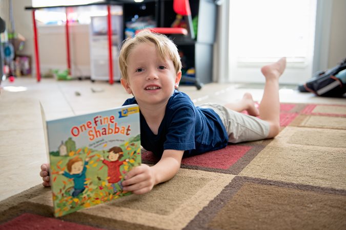 Reading a book on Shabbat