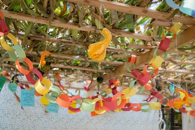 Our sukkah