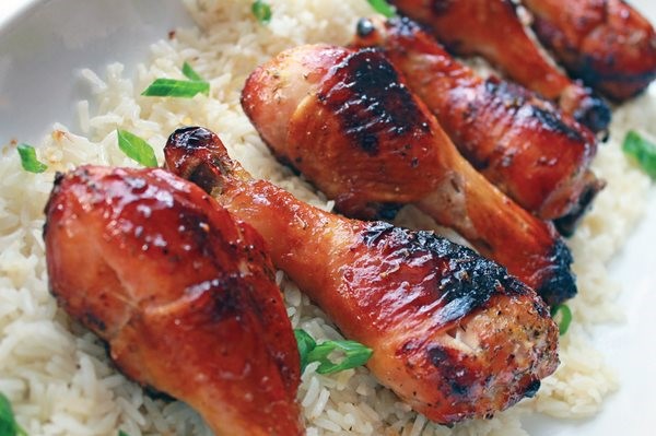 sticky honey drumsticks